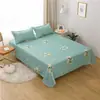 Sábana 100% amigable con la piel para uso individual o doble, adecuada para dormitorios estudiantiles, funda de almohada para todas las estaciones