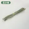 Corda de algodão colorida de 3-4 mm para acessórios de pulseira DIY, corda de algodão fiada no núcleo artesanal, corda para tapeçaria e fio de algodão para amarração