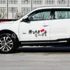 Texto de personalidad para puerta de coche pegatinas reflectantes para carrocería conoce a una persona cabeza blanca Amor pegatinas de texto para archivo trasero