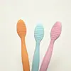 Cor de Doces Silicone Dupla Face Limpeza de Cravos Bastão Asa do Nariz Poros Acne Escova Rosto Lábio Multiuso Beleza Maquiagem Ferramenta