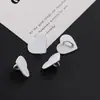 Parche de Anillo Brillante con Forma de Corazón Pintado de Colores Funda para Teléfono Correa de Teléfono Hecha a Mano DIY Hebilla Accesorios Pequeños
