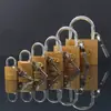Venta Directa de Fábrica Candado de Cobre Imitación Candado para Puerta Candado de Palanca Única Candado de Apertura Única Mini Candado Pequeño Antirrobo para el Hogar