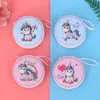 Bolsa para monedas de hojalata Caja de almacenamiento redonda para auriculares Bolsa para monedas Paquete de regalo navideño Fabricante Mayorista