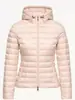 Chaqueta acolchada con capucha transfronteriza de plumón de pato blanco al 90% para mujer, moda de invierno 2026, ligera, adelgazante, cálida y casual