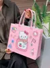 Sanrio novo saco de presente coolomi cartoon feltro saco all-match crossbody tote bag popular saco de feltro portátil