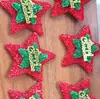 Modelos de Natal Papai Noel Árvore de Natal Estrelas de Natal Galhadas de Rena e Outros Acessórios de Natal