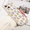 Funda Estrellada de Colores Macarrón Popular de Temu Adecuada para iPhone 18, Funda de Teléfono Linda para Apple 17, Funda de Silicona Anticaída