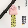 Bolsa de Snacks para Mascotas con Estampado de Perro de Dibujos Animados Transfronteriza, Set de Entrenamiento Portátil con Gancho, Bolsa con Cremallera para Viaje