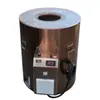 Fogão elétrico automático de temperatura constante para bolos de gergelim com vegetais secos de ameixa Jin Yun, barril de madeira espessado, panela a gás de aço inoxidável, fogão a carvão comercial
