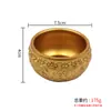 Adornos de Sapo Dorado de Latón con Cornucopia y Tapa para Decoración de Sala de Estar y Tienda, Alcancía, Regalos de Apertura para Atraer Riqueza, Recipientes para Arroz