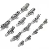 DIY Liga Três Vias Espaçador Reto Contas Pingente DIY Pulseira Colar Contas Pulseira Charms Materiais Acessórios de Joia