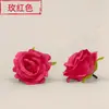 Rosa Artificial (Rosa Redonda Pequeña) Venta Directa del Fabricante de Cabezas de Flores Arreglo de Arco de Pared para Escena al Aire Libre de Bodas