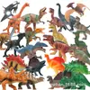 Juguete de dinosaurio Tyrannosaurus Rex de simulación jurásica, adornos educativos transfronterizos, venta al por mayor