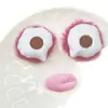 Pompons de Pelúcia em Estoque com Boca de Salsicha 3D e Olhos Grandes Acessórios DIY para Sapatos, Chapéus, Acessórios de Cabelo, Bolsas, Decorações e Acessórios de Roupa