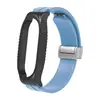 Adecuado para Xiaomi Mi Band 3/4/5/6/7/8 Generación Correa de Silicona Magnética Plegable Correa Universal Xiaomi Mi Band