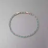 Nova pulseira de cubos de açúcar com design minimalista em formato de diamante, geométrica, fresca, elegante, luxuosa e deslumbrante