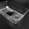 Caixa de Embalagem para Confeitaria Estilo Ocidental, Caixa para Bolo e Pão, Caixa para Levar de Panificação, Bandeja Transparente Descartável para Pão, Caixa de Embalagem para Alimentos