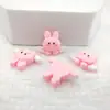 Nuvens de Desenho Animado Coelho Arco-Íris Envelope diy Acessórios de Cabelo Adesivos de Geladeira Calçados com Buraco Cola em Creme Capa de Celular Material para Joias
