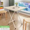 Mesa de Jantar Dobrável Simples Moderna, Fácil de Usar para Casa, Quarto, Dormitório, Quarto de Aluguel, Mesa Quadrada Pequena Portátil, Artificial