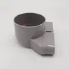 Ar Fresco Tubo Subterrâneo Fornecimento de Ar do Solo Tubo Plano Tubo Quadrado Ar Condicionado Ventilação ABS Sistema de Ar Fresco 132 Acessórios para Tubo