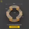Máquina de Coser Plana Computarizada Toyama Acoplamiento de Máquina de Coser Integrado Anillo de Goma de Acoplamiento Motor Qixing Almohadilla Amortiguadora de Goma Almohadilla de Goma Anillo de Cuero