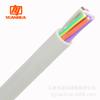 Cable de Alimentación con Vaina Gris Yuanhua de 10 Núcleos Rvv Cable de Alimentación para Equipo Industrial 0.3/0.5/1 Cuadrado Línea de Señal