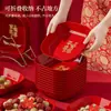 Plato de frutos secos rojos para bodas, hogar, sala de estar, mesa de café, plato de frutas, inauguración de la casa, feliz año nuevo, plato de dulces