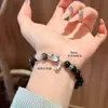Pulsera de Ágata Pixiu para Hombre Estilo Chino, Pulsera de Pareja de Piedra Ojo de Gato para Mujer, Regalo de San Valentín
