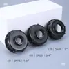 Adaptador de Válvula de Tambor Engrosado Accesorios Interfaz de Plástico a Salida de 1 pulgada Duradero Rosca Gruesa