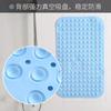 Alfombrilla Antideslizante para Baño pvc Alfombrilla para Piso Ventosa Masaje Hogar Hotel Alfombrilla de Baño Ducha Aseo Alfombrilla para Inodoro
