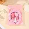 Faixa de Cabelo Popular para Comércio Exterior, Esponja para Lavar o Rosto, Conjunto de Esponjas para Pó, Pó Finalizador Fino Amigo da Pele, Esponja de Maquiagem, Corretivo, Ferramentas de Beleza