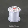 Linha de Pesca Transparente Feita à Mão Material para Miçangas Linha de Pesca de Cristal Linha de Pesca Não Elástica Pulseira DIY Colar Acessórios de Joias
