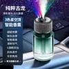 Nueva Máquina de Aromaterapia para Coche Perfume para Coche Luz de Ambiente Techo de Cielo Estrellado Máquina de Aroma con Spray Inteligente para el Interior del Coche