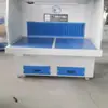 Mesa de Rectificado Móvil Seca Eliminación Automática de Polvo Limpieza de Cenizas Mesa de Rectificado y Pulido Mesa de Rectificado de Purificación Banco de Trabajo para Eliminación de Polvo