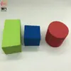 Fornecimento eva esponja polida de forma especial bolo redondo EVA moldagem única blocos de construção brinquedo bolo redondo bloco de espuma de alta elasticidade