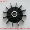 Aspas de Ventilador de Motor Reforzadas con Abrazadera, Aspas de Ventilador de Plástico, Aspas de Ventilador de Motor Eléctrico, Accesorios de Motor de Súper Potencia