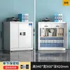 Gabinete de seguridad con huella dactilar engrosado, caja fuerte, gabinete metálico para documentos, gabinete bajo de archivo de oficina con cerradura de contraseña electrónica