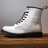1460 popular clássico 8 furos Botas Martin sapatos masculinos DR botas de cano alto para casal couro britânico casual retrô macacão botas
