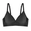 Sutiã Jelly Nude Original Sem Costura para Meninas Faixa de Suporte Macio Lingerie Feminina Expansão Externa Fina Fornecimento Direto da Fábrica