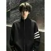 2026 Nova Jaqueta Casual de Primavera e Outono Slim Fit Esportiva Mostra Magreza Mostra Altura Versátil para Sair Moda Popular Estilo High Street