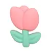 Série Flores Fofas Decorações Fofas para Sapato Croc Acessórios Decorativos de Borracha Macia PVC Decorações Fofas para Sapato DIY Transfronteiriço