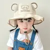 Sombrero de Bebé de Verano Delgado Protección Solar Sombrero de Pescador para Hombres y Mujeres Malla Transpirable Ala Ancha Sombrero de Sol Lindo