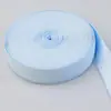 Fita de poliéster para borda 4cm azul claro lisa acessórios para colchão têxtil para o lar tira para borda atacado