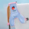 Banda Abdominal para Corgi, Ropa de Protección Abdominal para Mascotas, Impermeable Lindo con Estampado de Frutas para Perros, Anti-Suciedad y Anti-Frío, Ropa Delgada para Todas las Estaciones
