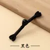 Botones planos hechos a mano con forma de cola de golondrina, estilo chino tradicional Hanfu, ropa de las dinastías Ming y Song, botones decorativos retro
