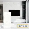 Tablero de aluminio-plástico autoadhesivo pegatinas de pared habitación en blanco pared de cemento papel tapiz especial sin formaldehído adhesivo fuerte pegatinas de pared imitación mármol