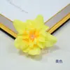 Flor de Delfínio Simulada Diâmetro Grande 6cm Cabeça da Flor DIY Flor Falsa Adorno de Cabeça para Cabelo Decoração de Roupa Caixa de Presente com Flores