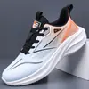 Sapatos Masculinos Novos Sapatos Esportivos Casuais de Sola Macia Sapatos Masculinos Modernos Versáteis de Malha Respirável Sapatos de Corrida Leves para Homens