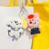 Colgante de Cerdo Cachorro Lindo de Moda Juguete Chirriante Muñeca de Felpa al por Mayor Encanto para Mochila Llavero