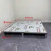 Pallets de Aço Inoxidável, Porta-Cargas, Pads de Prateleira, Plataformas Industriais, Placas à Prova de Umidade para Armazém de Empilhadeiras